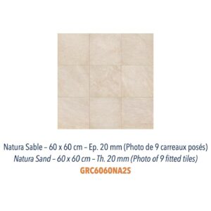 Tendance Pierre Natura Sable