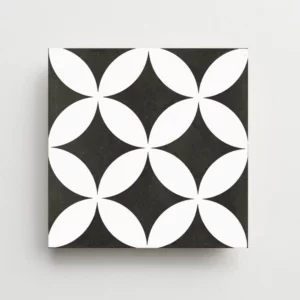 Decor Fleur Noir N