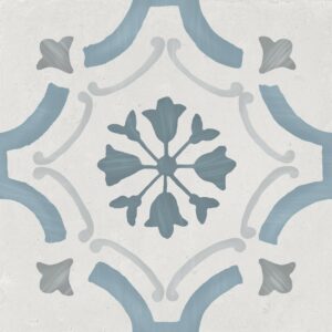 SIROCCO BLUE ORNATE – 22,3 × 9 cm – Q-6