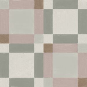 PATTERNS PINK SQUARE/22,3/9 Q-6